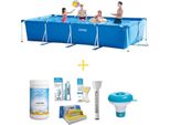 Piscina Intex Frame - 450 X 220 X 84 Cm - Include Pacchetto Di Manutenzione Ways