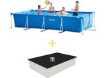 Piscina Intex Frame - 450 X 220 X 84 Cm - Inclusa Vela Solare