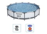Set Piscina Bestway Steel Pro Max 366X76 Cm