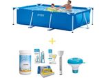 Piscina Intex Frame - 260 X 160 X 65 Cm - Include Pacchetto Di Manutenzione Ways