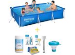 Bestway Pool - Steel Pro - 300 X 201 X 66 Cm - Include Pacchetto Di Manutenzione Ways