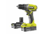 Ryobi R18DD2-220S Trapano Avvitatore A Batteria A 2 Velocità Trapano Avvitatore Avvitatore A Batteria