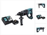 Makita Dhr 202 RT1 18 V 2,0 J Sds Plus + 1X Batteria 5,0 Ah + Caricabatterie