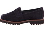 Sioux Slip-On & Mocassino Meredith, Camoscio, Blu, Donna