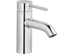 Kludi Bozz Mitigeur Monocommandé Pour Lavabo, Hauteur De Bec 75Mm, Garniture D'éCoulement PUSH-OPEN, 382660576, 382660576