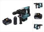 Makita Dhr 243 T1 Trapano A Percussione A Batteria 18 V Sds Plus Brushless + 1X Batteria Ricaricabile 5,0 Ah - Senza Caricabatteria