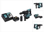 Trapano A Percussione A Batteria Makita Dhr 243 RT1 18 V Sds Plus Brushless + 1X Batteria Ricaricabile 5,0 Ah + Caricabatterie