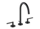 Kludi Nova Fonte Puristic MéLangeur De Lavabo à Trois Trous, PoignéEs Papillon, Orientable, Avec Vidage, 201433915, 201433915