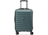 Delsey Paris Carrello Shadow 5.0 4DR Cabin Trolley Slim Line 55 Green Verde Bosco