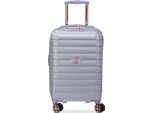 Delsey Paris Carrello Shadow 5.0 Expandable 4DR Cabin Trolley 55 Platin Grigio Chiaro