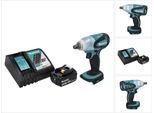Avvitatore A Impulsi A Batteria Makita Dtw 251 RF1 18 V 230 Nm 1/2" + 1X Batteria Ricaricabile 3,0 Ah + Caricabatterie"