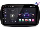 6+128G Carplay Navi Dab+ FüR Mercedes Benz Smart Forfour Fortwo 453 2015-2019 9''Android13 Gps AutoráDia Rds Swc Wifi Bt 4GSIM 8Kern