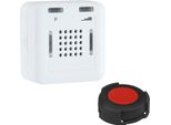 Set Di Chiamata Infermiera Eldat Con Pulsante Di Chiamata D'emergenza: Chiamata D'emergenza A Domicilio Senza Funzione Di Riconoscimento Con Trasmettitore Di Chiamata D'emergenza Radio Stazionario Impermeabile E Supporto Per Trasmettitore Per L'assistenza Domiciliare Agli Anziani; Pulsante Di Allarme Sos