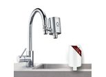 Alb Filter Duo Nano Trinkwasserfilter für Wasserhahn (Edelstahl Natur)