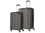 Travelite City 4W Trolley Espandibile L / Espandibile M Anthrazit Dunkelgrau 78Cm