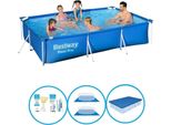 Bestway Pool Steel Pro 300X201X66 Cm - Set Da Piscina