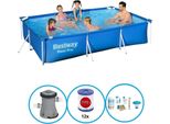Bestway Piscina Steel Pro 300X201X66 Cm - Con Accessori