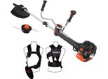 Decespugliatore Tagliabordi A Scoppio Professionale Con Sistema Antivibrazione 52Cc Fuxtec PS152