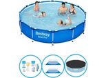 Bestway Pool Steel Pro - Accessori Inclusi - 366X76 Cm