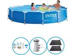 Piscina Intex Telaio In Metallo 366X76 Cm - Offerta Piscina