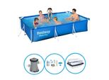 Bestway Pool Steel Pro - Accessori Inclusi - 300X201X66 Cm