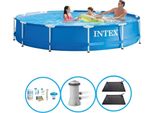 Telaio In Metallo Per Piscina Intex - Schwimmbad-Angebot - 366X76 Cm