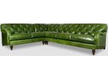 Divano Angolare In Pelle Divano Verde Imbottito Divano Angolare Suite Seduta Design Chesterfield Verde