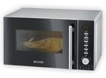 SEVERIN Mikrowelle mit Grill- und Heißluftfunktion 3-in-1 MW 7773 aus Edelstahl, schwarzsilber Mikrowelle Mit Grill Und Heißluftfunktion 3-in1 Mikrowelle Mikrowelle Minibackofen Mikrowellengerät Mikrowelle Mit Backofenfunktion Mikrowelle Mit Doppelgrill