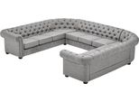 Divano Chesterfield Divano Imbottito Zona Giorno Forma U Suite Divano Angolare Divani
