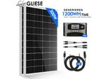 300W Modulo Solare Kit Pannello Solare 2X150W Monocristallino 12V Sistema Solare Completo Set Solare Per Camper Balcone Centrale Elettrica Giardino Campeggio