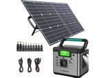 Swarey S500 Generatore Solare Power Station 518Wh Con Pannello Solare 100W, Centrale Elettrica Per Campeggio Casa Vanlife Emergenza Off Grid