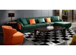 Divano Angolare Verde Scuro Zona Giorno Divano Angolare Set Pelle Arredo Creativo Design