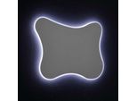 Specchio 100X75 Con Cornice Retro-Illuminata A Led Reversibile