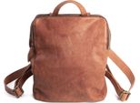 Harold's Pelle Zaino Per Il Tempo Libero Zaino Submarine Backpack Triple Cognac Marrone