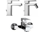 Set Completo Rubinetteria Bagno Lavabo+Bidet+Gruppo Vasca | Infinity