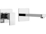 Miscelatore Lavabo Monocomando Installazione A Muro | Infinity