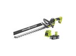 Ryobi RY18HT50A-0 Tagliasiepi 18 V One+ Batteria 50 Cm 24 Mm 1350 Rpm Kit 2,5 Ah