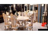Sala Da Pranzo Tavolo Sedia Credenza Specchio Gruppo Set Tavolo Legno 10 Pezzi.