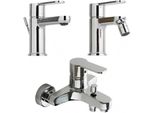 Rubinetti Bagno In Ottone Cromato Lavabo, Bidet E Vasca | Nora