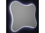 Specchio Sagomato + Cornice Retroilluminata A Led 120X90