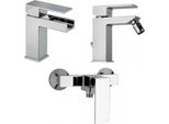 Miscelatore Lavabo A Cascata Bagno, Bidet Ed Esterno Doccia | Infinity