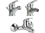 Set Completo Di Miscelatori Per Bagno Lavabo+Bidet+Vasca | Enter