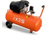 Ixes IX-AC120TZ Compressore 10 Bar Di Pressione Di Esercizio I Serbatoio Da 100 Litri | 3 Hp | 412 L/Min | Doppio Cilindro | Lubrificato A Olio