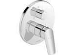 Duravit No.1 Mitigeur Monocommandé Encastré Pour Douche, 2 Consommateurs, Chrome Brillant, N14210012010, N14210012010