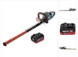 Tagliasiepi A Batteria Metabo Hs 18 Ltx Bl 75 18 V 75 Cm Senza Spazzole + 1X Batteria 10,0 Ah - Senza Caricabatteria