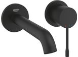 Grohe Miscelatore Per Lavabo A 2 Fori Essence Set Premontato Nero Phantom