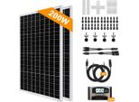 200W Pannello Solare Monocristallino Modulo Solare Set Solare Per Caravan Campeggio Balcone