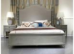 Letto Moderno Grigio 191 X 215 X 171 Cm Jvmoebel