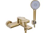 Rubinetto Da Vasca Rea Verso Brush Gold