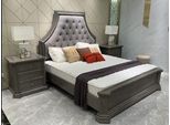 Letto Moderno Grigio 193 X 230 X 173 Cm Jvmoebel